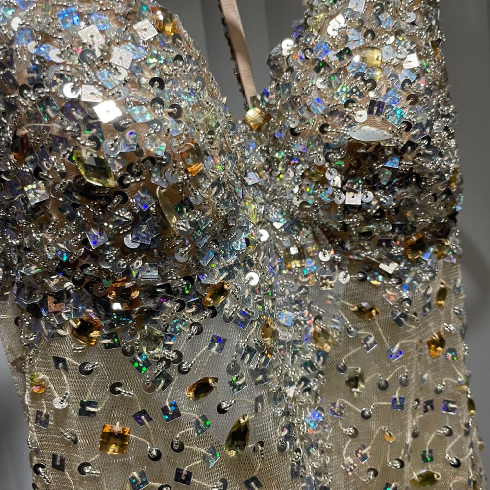 Designer Hand beaded Gown